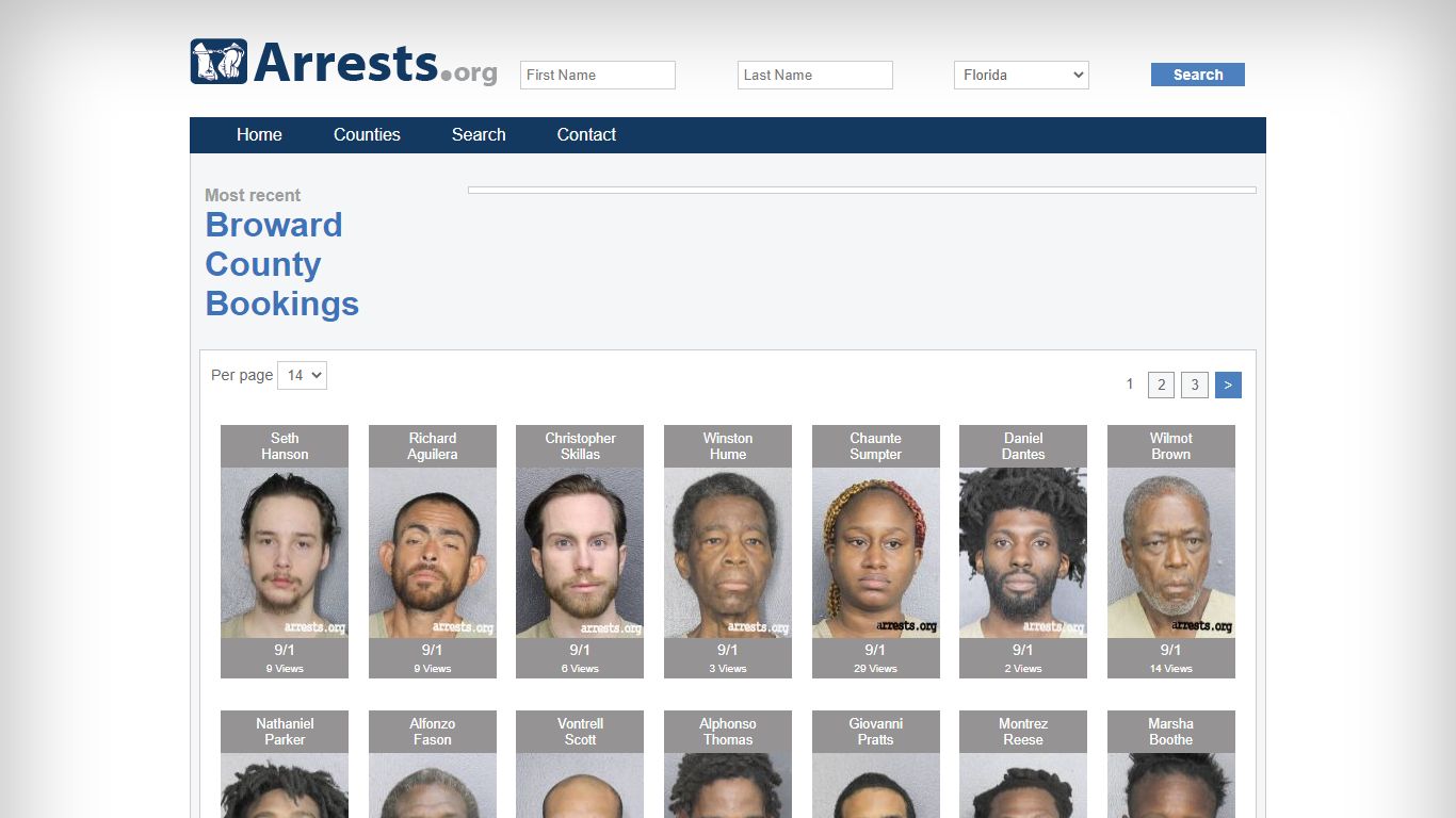 Broward County Arrests and Inmate Search